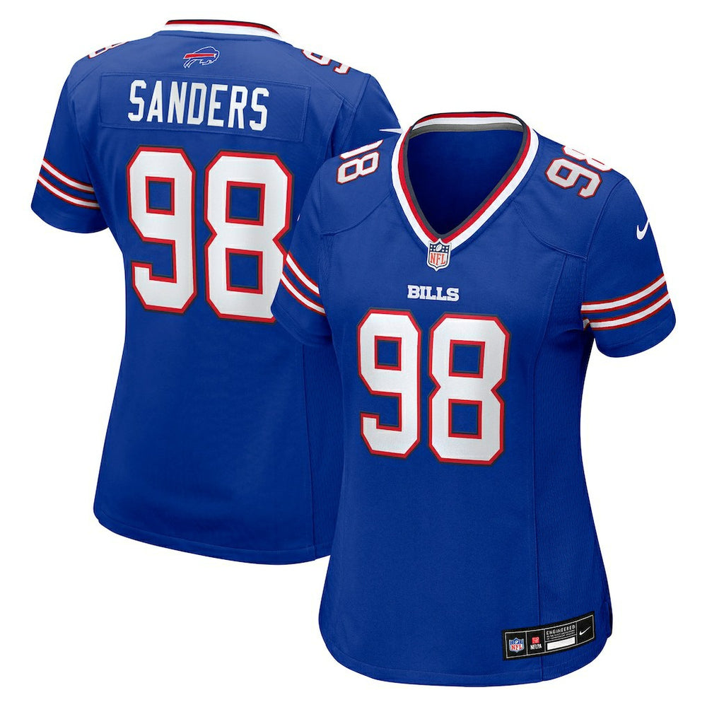 T.J. Sanders Buffalo Bills Women's Team Game Jersey - Royal | Nike online