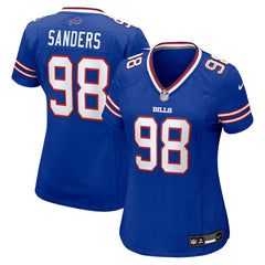T.J. Sanders Buffalo Bills Women's Team Game Jersey - Royal | Nike online