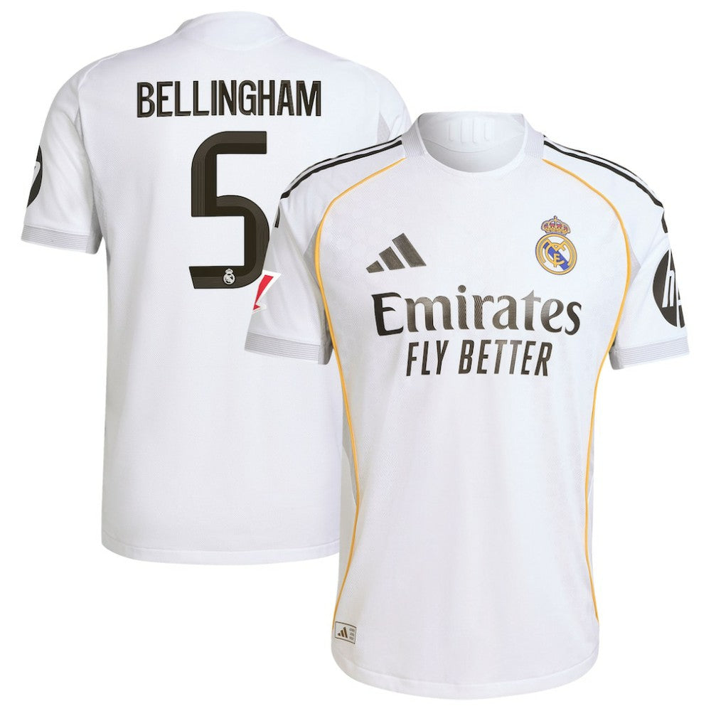 Jude Bellingham Real Madrid 2025/26 Home Jersey - White | Adidas sale