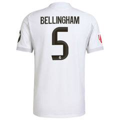 Jude Bellingham Real Madrid 2025/26 Home Jersey - White | Adidas sale