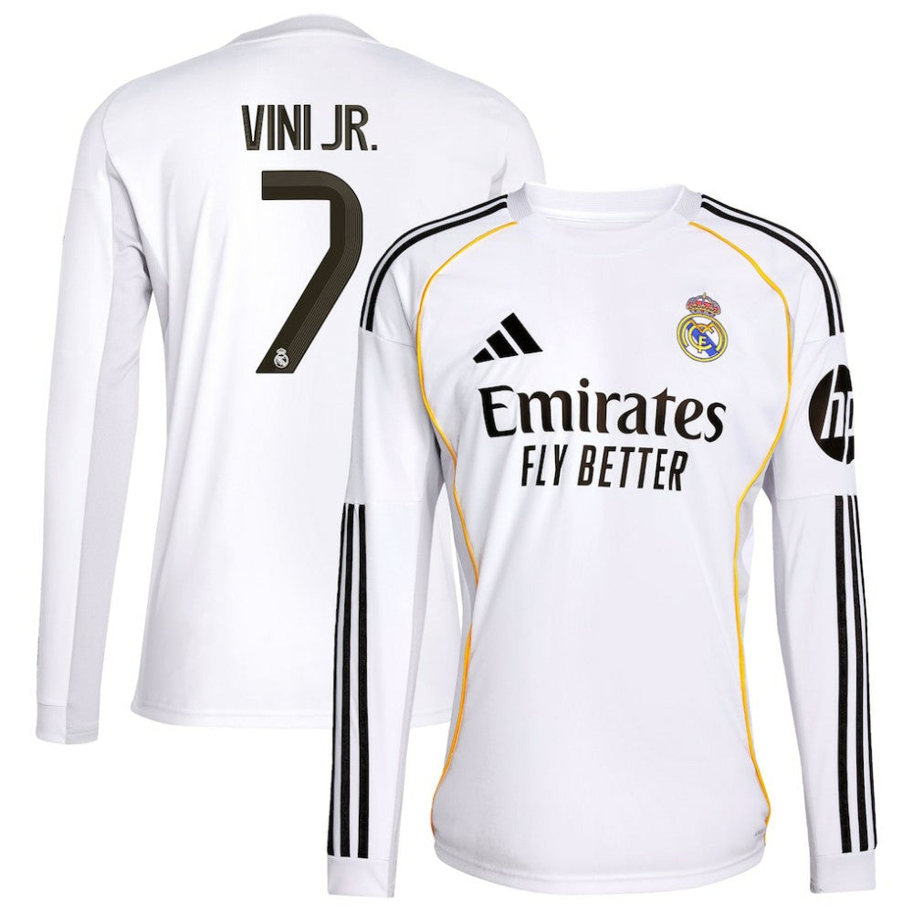 Vini Jr. Real Madrid 2025/26 Home Replica Jersey - White | Adidas sale