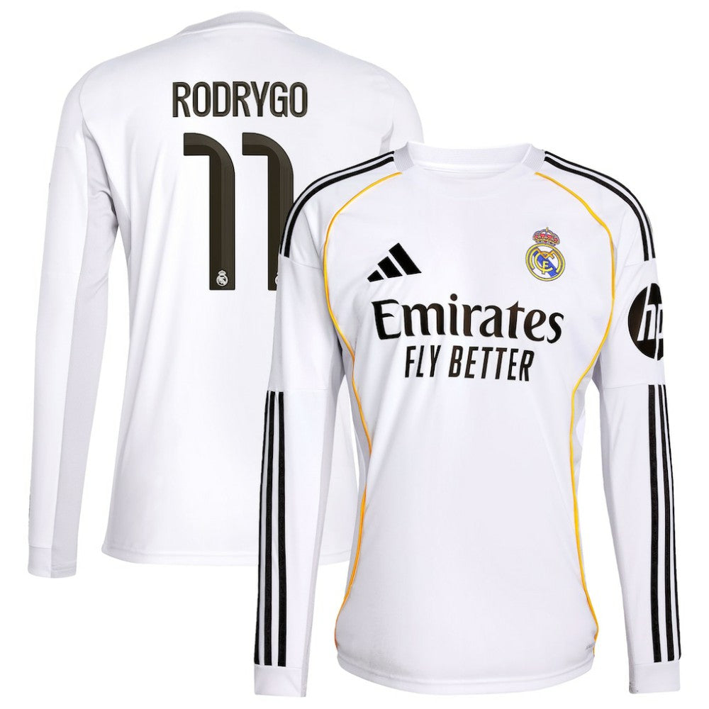 Rodrygo Real Madrid 2025/26 Home Replica Jersey - White | Adidas online