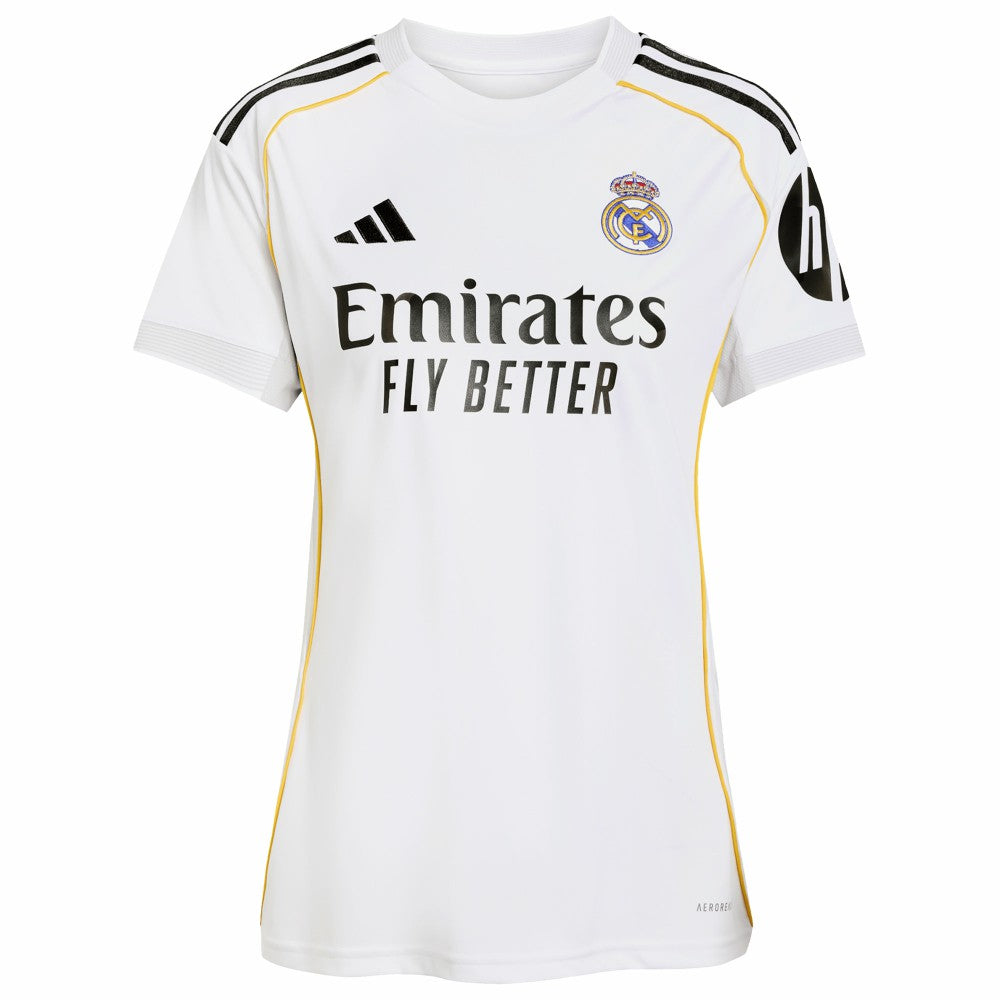 Jude Bellingham Real Madrid Women's 2025/26 Home Replica Jersey - White | Adidas discount