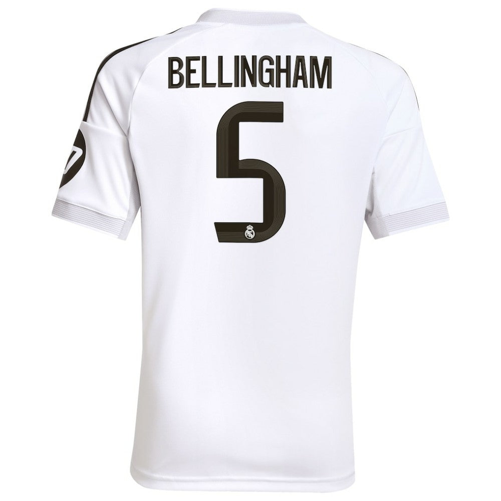 Jude Bellingham Real Madrid Youth 2025/26 Home Replica Jersey - White | Adidas for sale