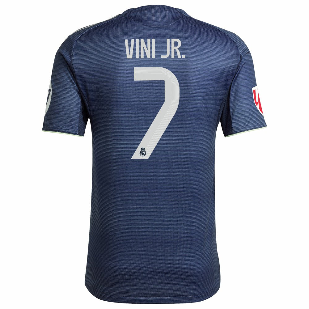 Vini Jr. Real Madrid 2025/26 Away Player Jersey - Blue | Adidas discount