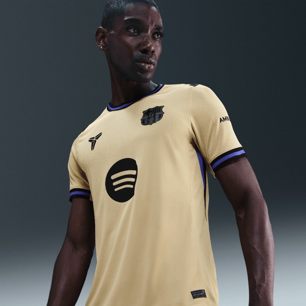 Barcelona 2025/26 Away Stadium Replica Jersey - Gold | Nike on sale