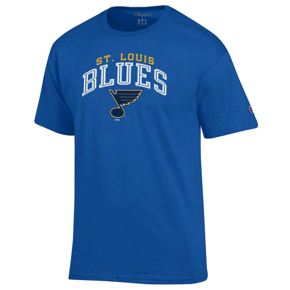 St. Louis Blues Champion Primary Logo T-Shirt Royal