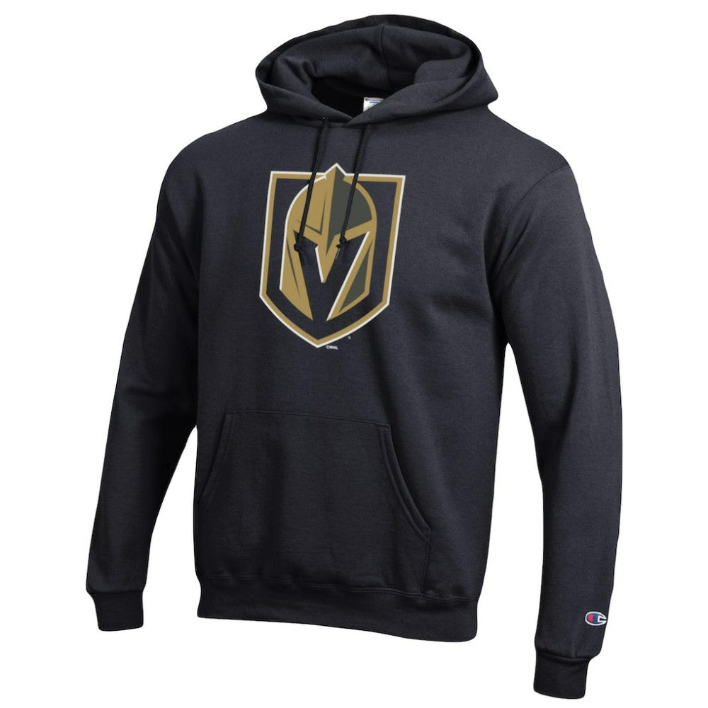 Vegas Golden Knights Champion Primary Logo 1-Hit Pullover Hoodie Black