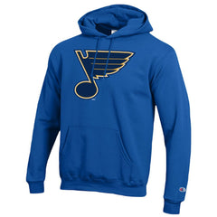 St. Louis Blues Champion Primary Logo 1-Hit Pullover Hoodie Blue