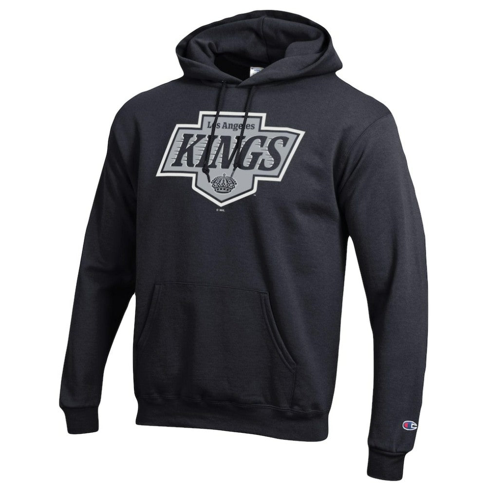Los Angeles Kings Champion Primary Logo 1-Hit Pullover Hoodie Black
