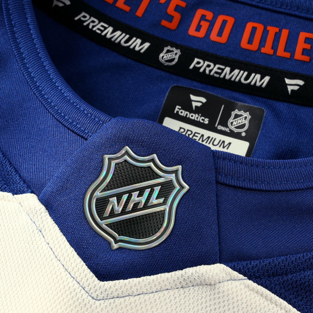 Edmonton Oilers Fanatics Alternate Premium Jersey Light Beige