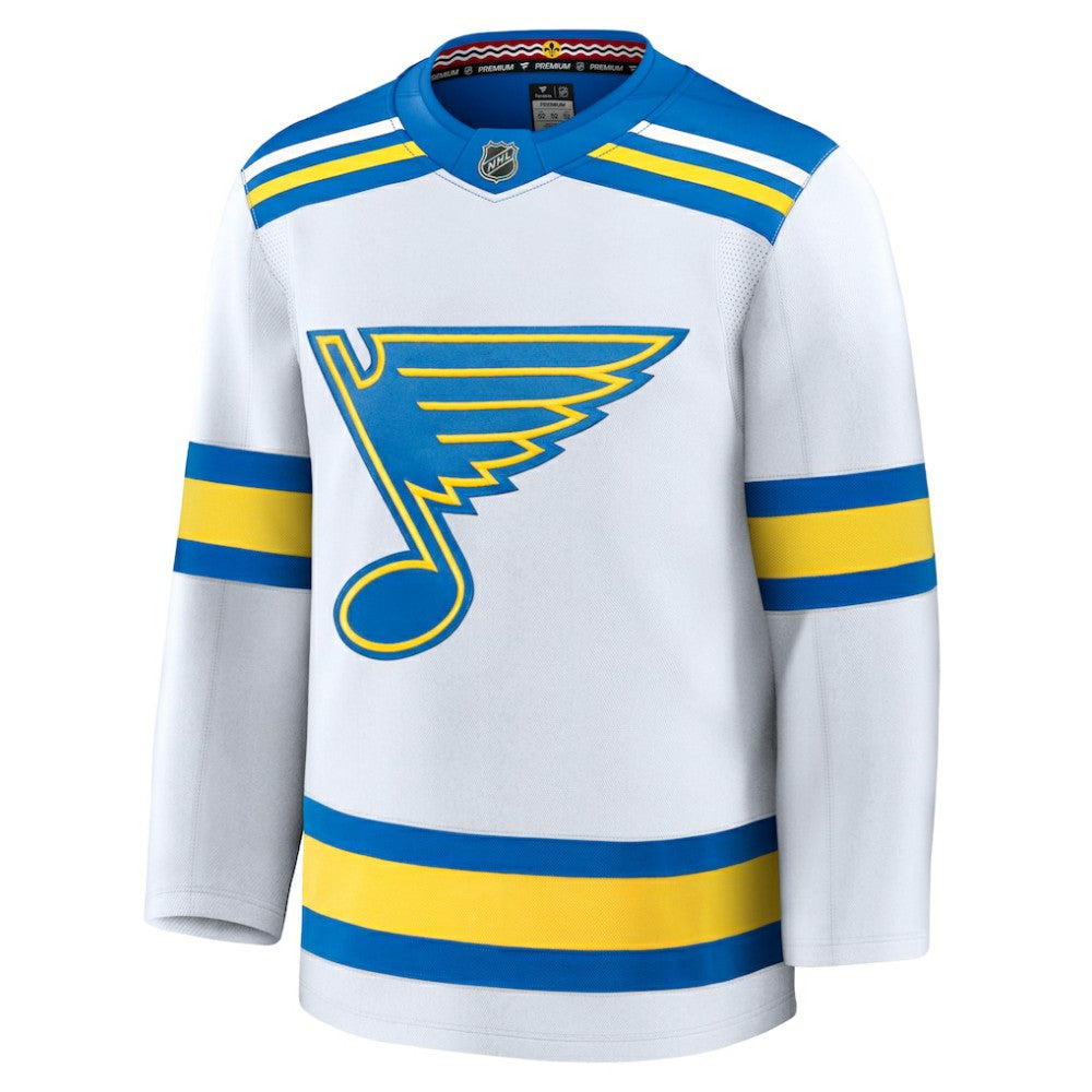 St. Louis Blues Fanatics Away Premium Jersey White