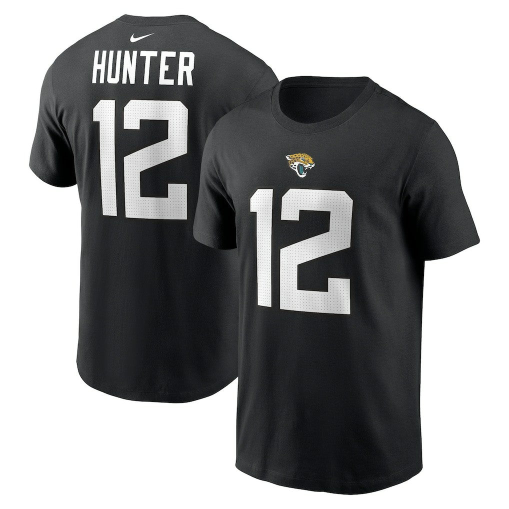 Travis Hunter Jacksonville Jaguars Name & Number T-Shirt - Black | Nike outlet