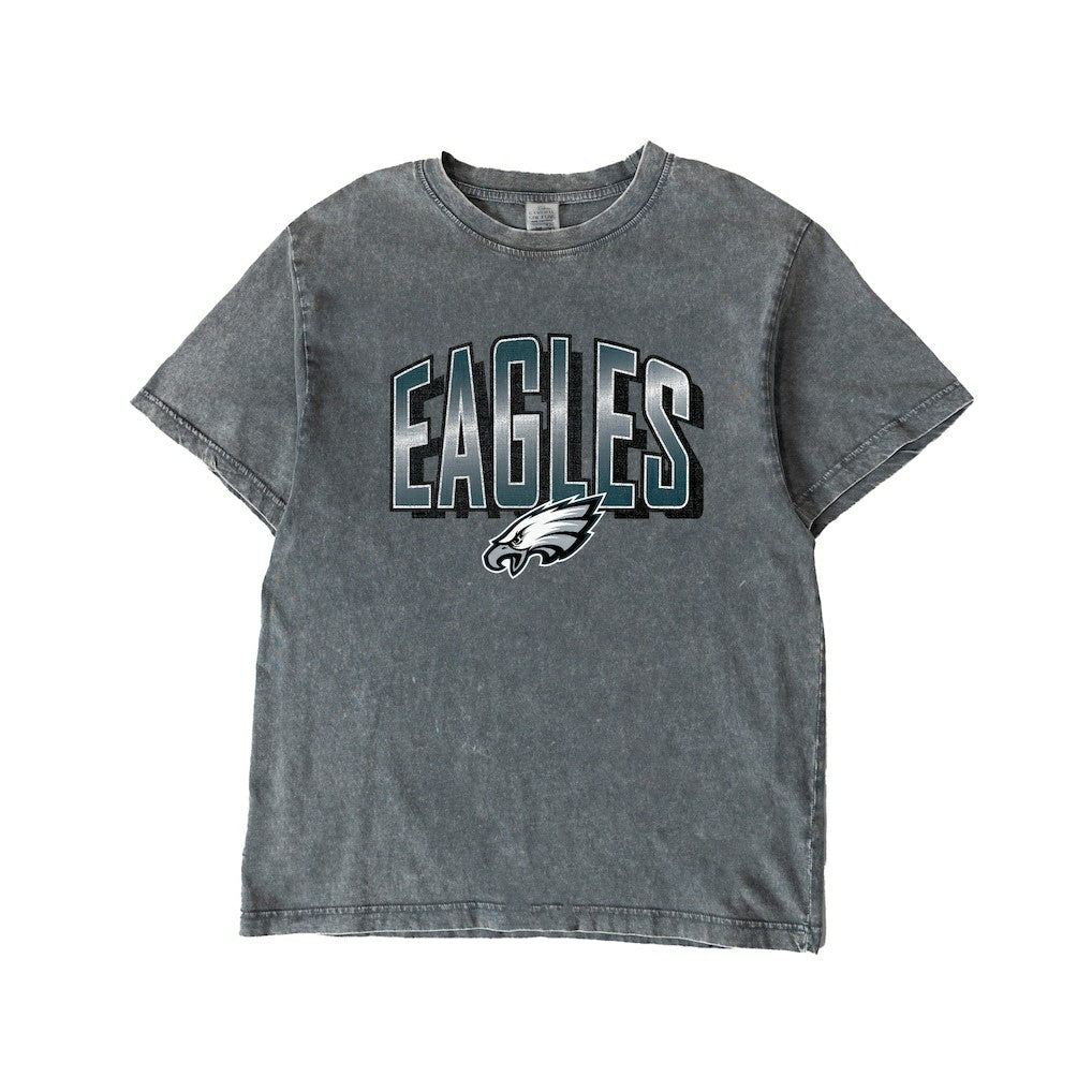 Philadelphia Eagles Gameday Couture Women's Peak Performance Oversized Snow Wash T-Shirt - Gray sale