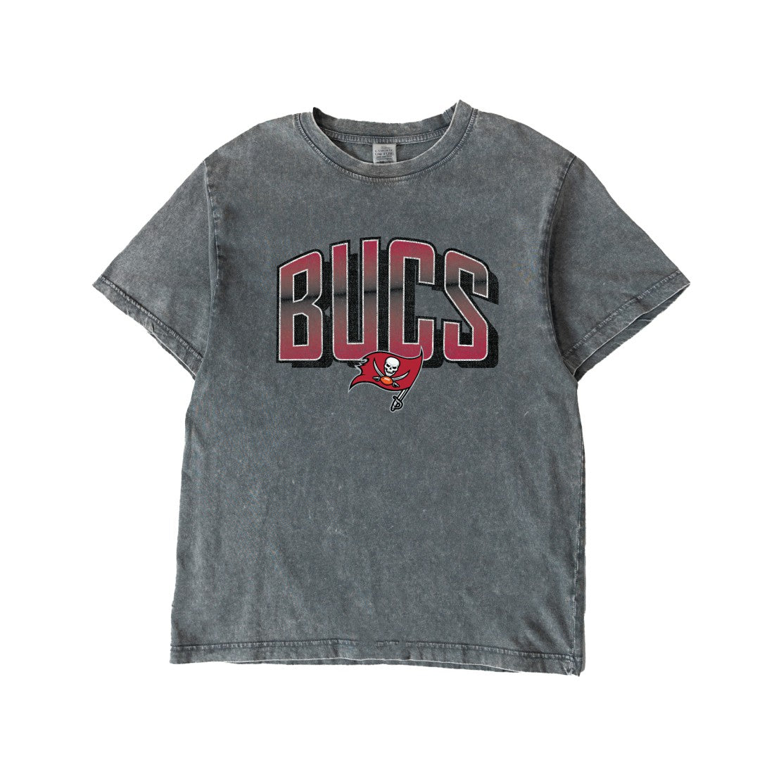 Tampa Bay Buccaneers Gameday Couture Women's Peak Performance Oversized Snow Wash T-Shirt - Gray for sale