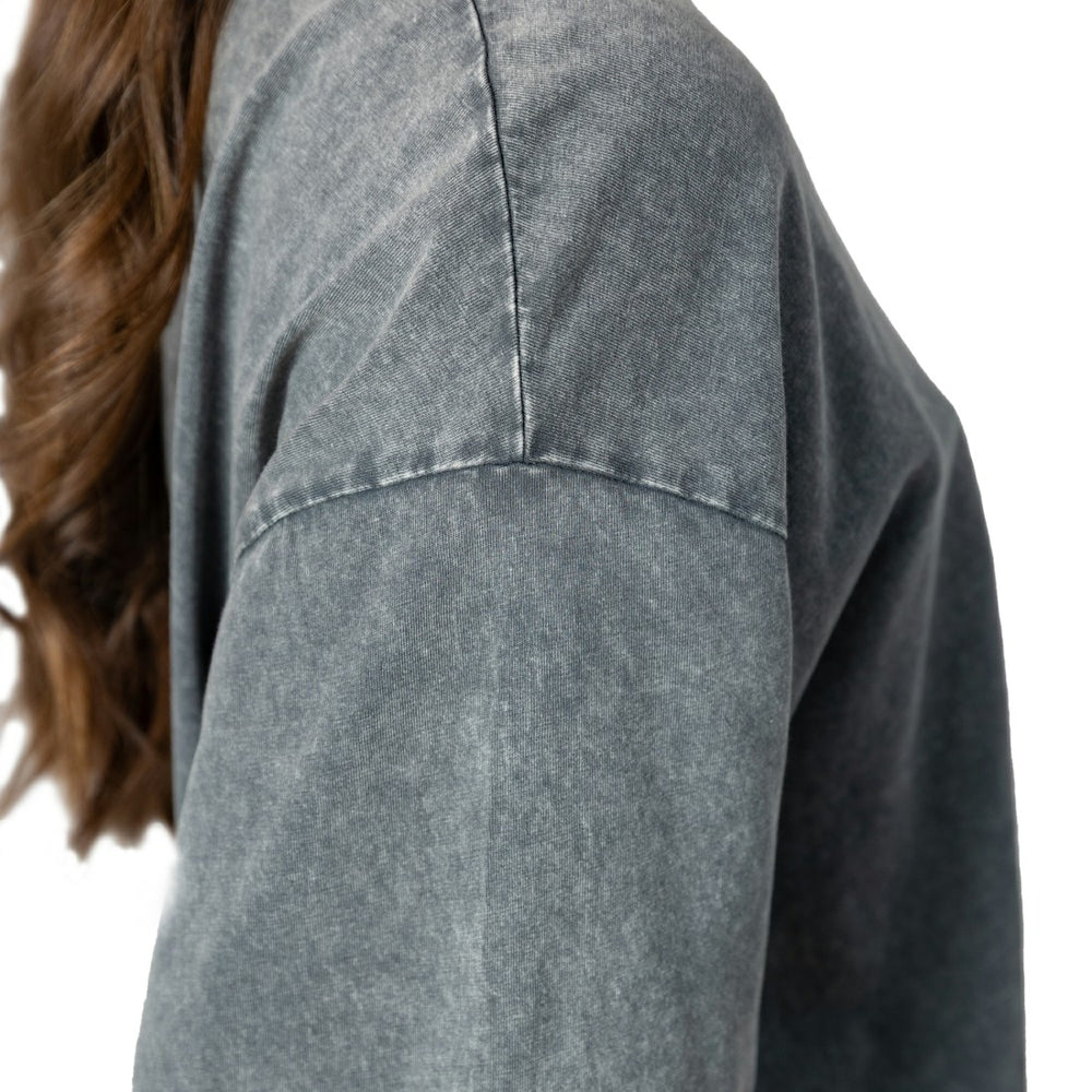 Detroit Lions Gameday Couture Women's Peak Performance Oversized Snow Wash T-Shirt - Gray online