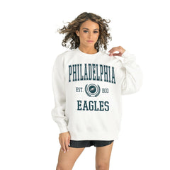 Philadelphia Eagles Gameday Couture Women's Timeless Triumph Premium Fleece Pullover Sweatshirt - White outlet
