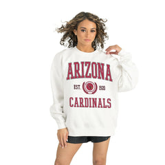 Arizona Cardinals Gameday Couture Women's Timeless Triumph Premium Fleece Pullover Sweatshirt - White outlet