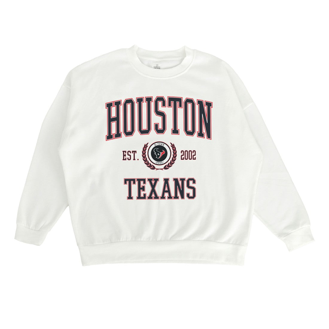 Houston Texans Gameday Couture Women's Timeless Triumph Premium Fleece Pullover Sweatshirt - White sale