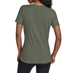 Athletics Starter Women's Fireworks Team Name V-Neck T-Shirt - Green