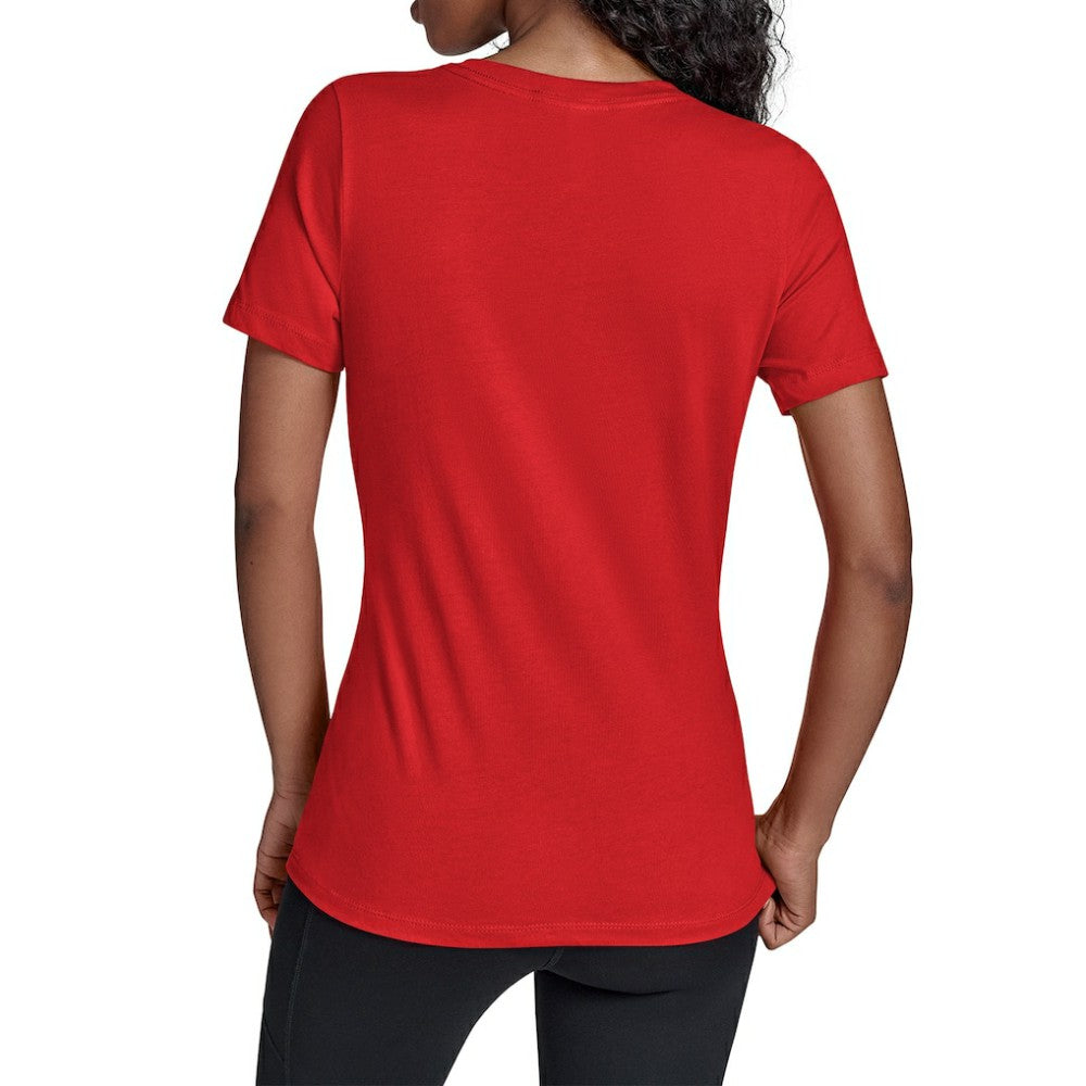 Washington Nationals Starter Women's Fireworks V-Neck T-Shirt - Red