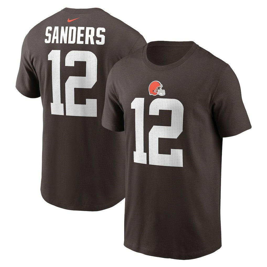 Shedeur Sanders Cleveland Browns Youth 2025 NFL Draft Player Name & Number T-Shirt - Brown | Nike outlet