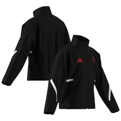 Manchester United Youth 2025/26 Club Anthem Full-Zip Jacket - Black | Adidas for sale