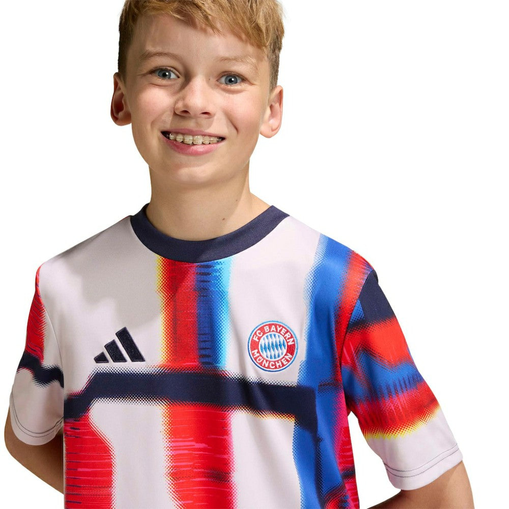 Bayern Munich Youth 2025/26 Pre-Match Training Jersey - Navy | Adidas outlet