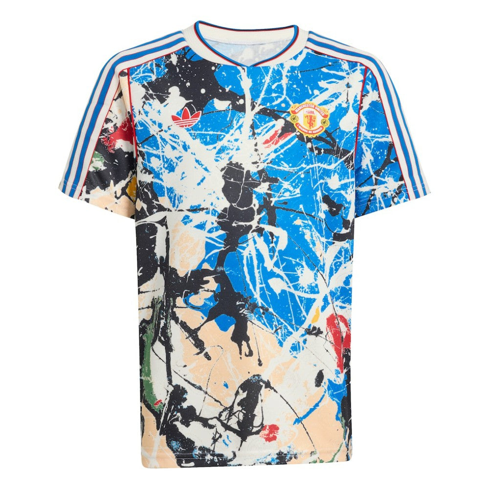 Manchester United X Stone Roses Youth Replica Jersey - Blue | Adidas outlet