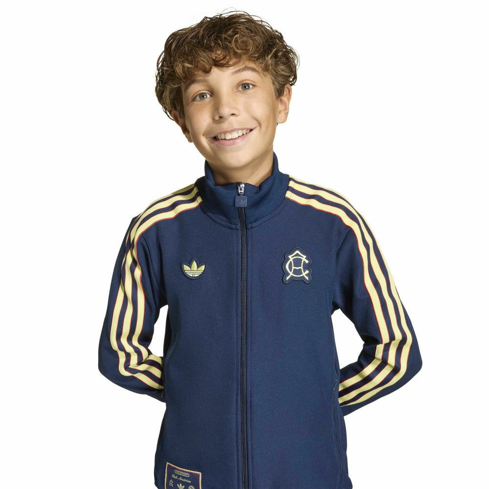 Club America Youth Terrace Icons Full-Zip Track Top - Navy | Adidas discount