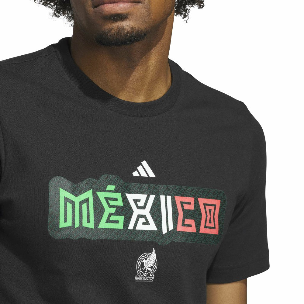 Mexico National Team Jersey Hook T-Shirt - Black | Adidas for sale