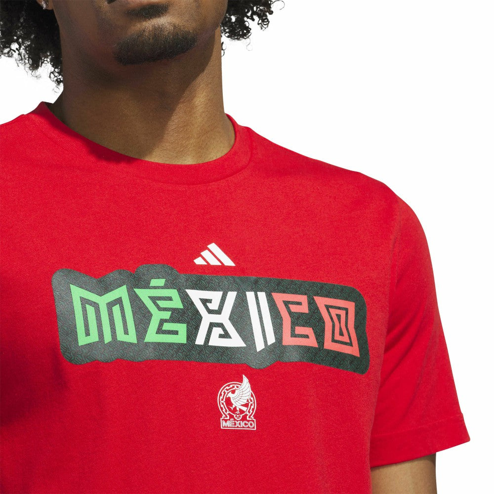 Mexico National Team Jersey Hook T-Shirt - Red | Adidas on sale