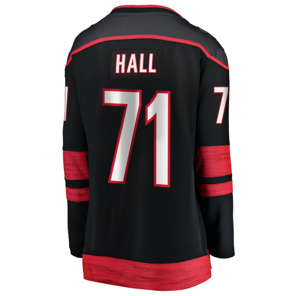 Taylor Hall Carolina Hurricanes Fanatics Women's Home Breakaway Player Jersey Black