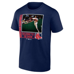 Kristian Campbell Boston Red Sox Player Call-Up T-Shirt - Navy