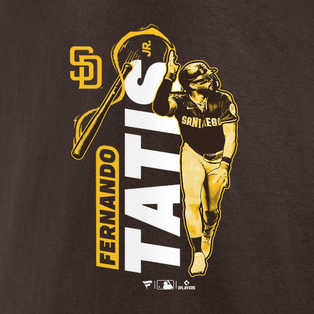 Fernando Tatis Jr. San Diego Padres Electric Moments T-Shirt - Brown