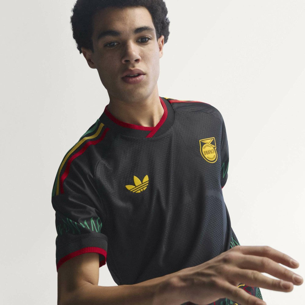 Jamaica National Team 2026 Away On-Field Jersey - Black | Adidas outlet