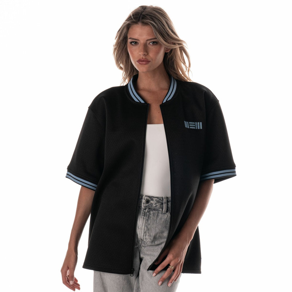 Memphis Grizzlies The Wild Collective Unisex Mesh Full-Zip T-Shirt - Black for sale