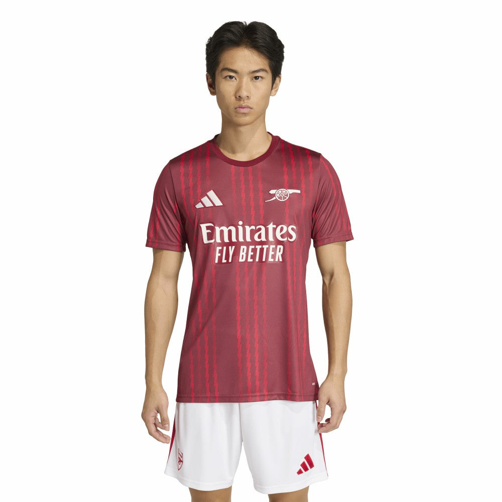 Arsenal 2025/26 Pre-Match Training Jersey - Red | Adidas sale