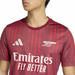 Arsenal 2025/26 Pre-Match Training Jersey - Red | Adidas sale