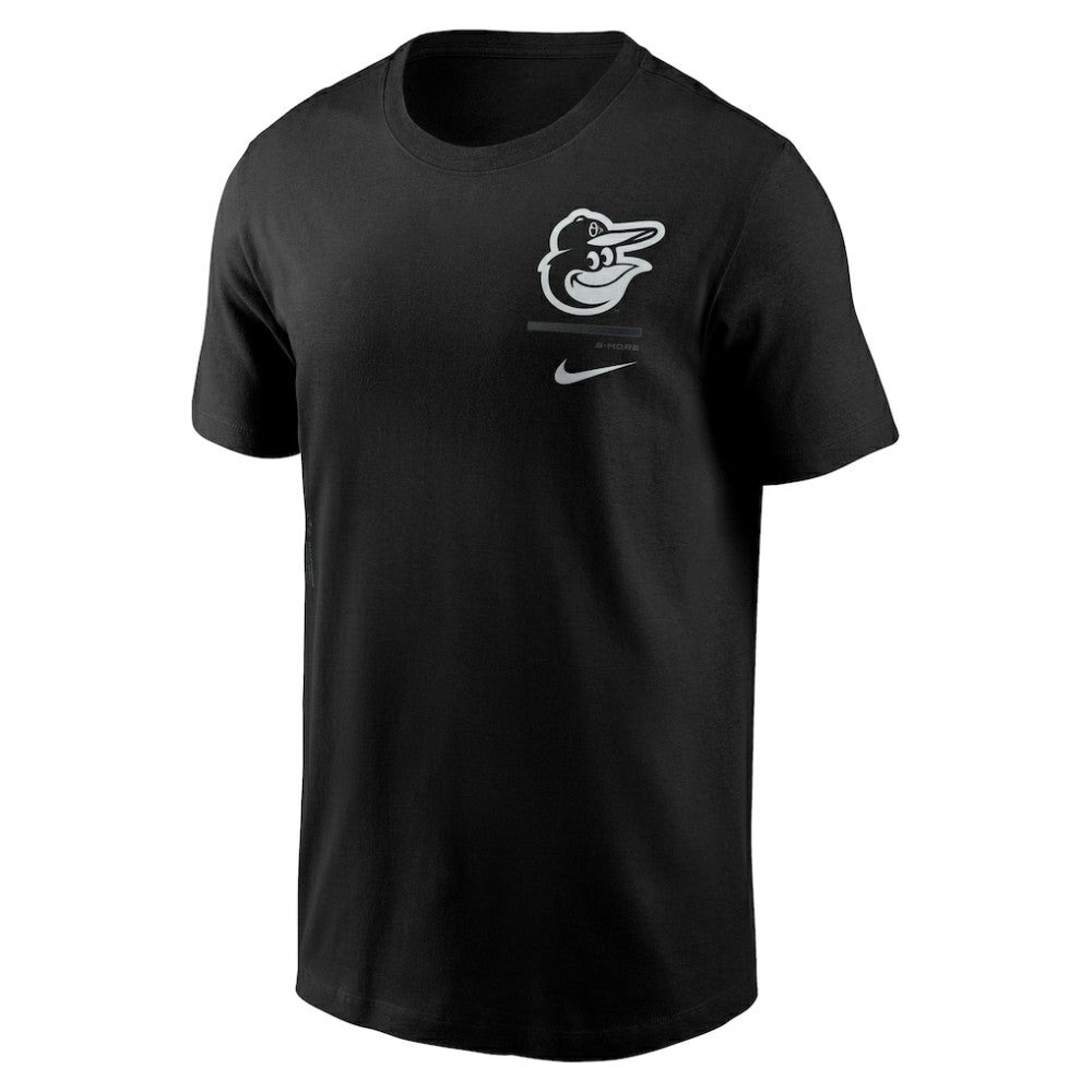Baltimore Orioles  Bar Loading T-Shirt - Black | Nike