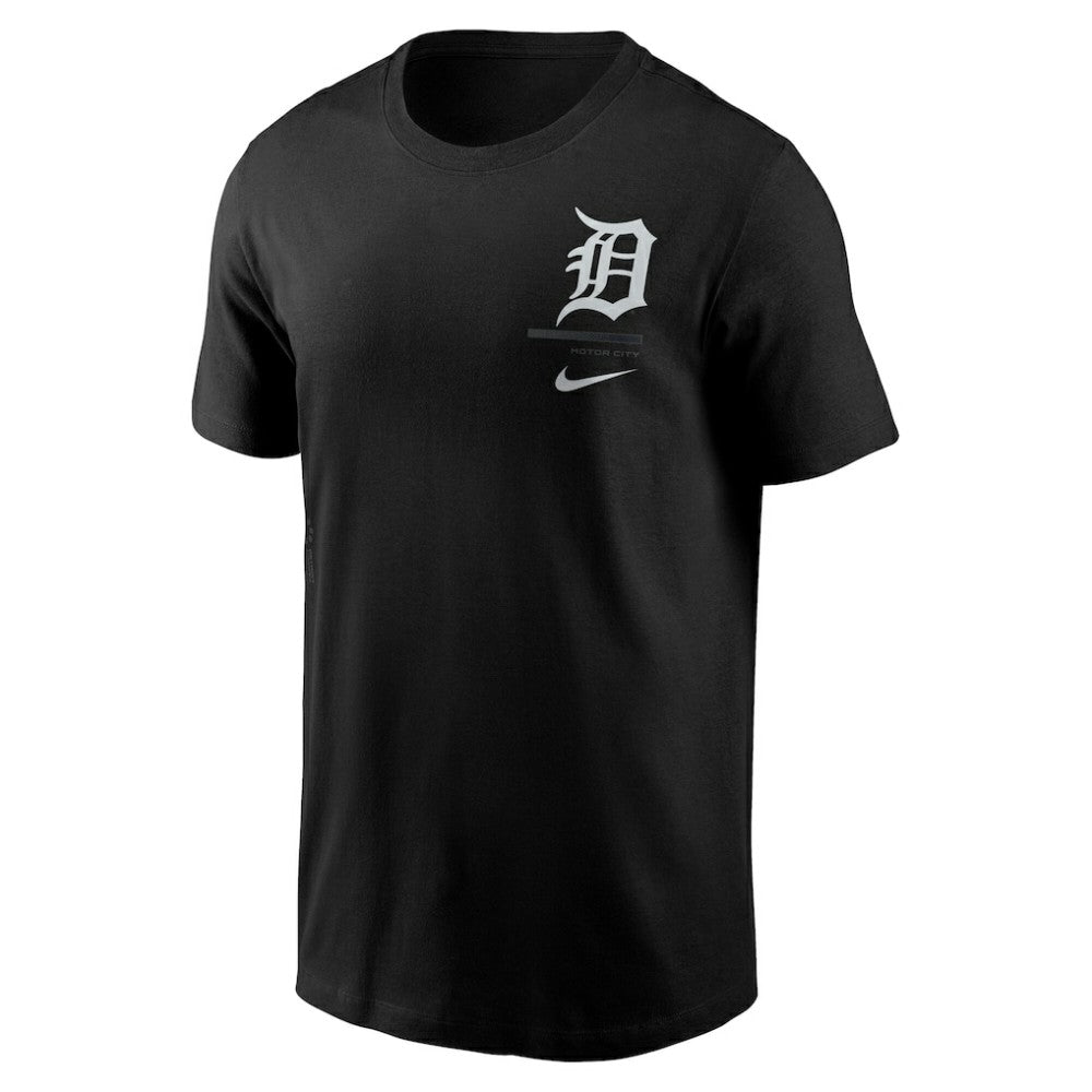 Detroit Tigers  Bar Loading T-Shirt - Black | Nike