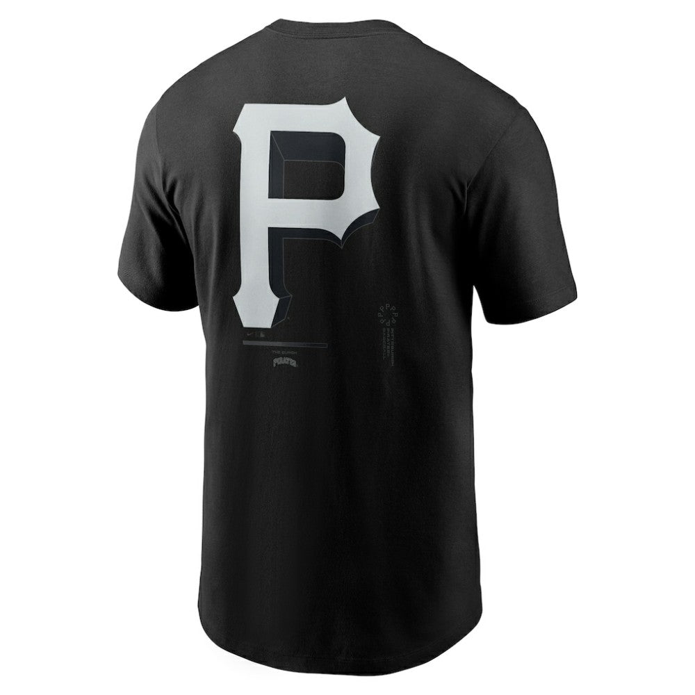 Pittsburgh Pirates  Bar Loading T-Shirt - Black | Nike