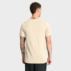 Atlanta Braves Wordmark Tri-Blend T-Shirt - Natural | Nike