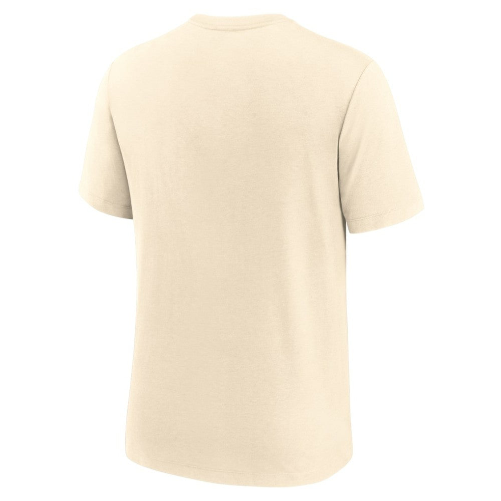 Philadelphia Phillies Wordmark Tri-Blend T-Shirt - Natural | Nike