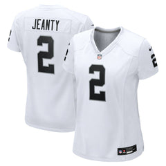 Ashton Jeanty Las Vegas Raiders Women's Game Jersey - White | Nike online