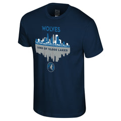 Minnesota Timberwolves Stadium Essentials Cities T-Shirt - Navy sale