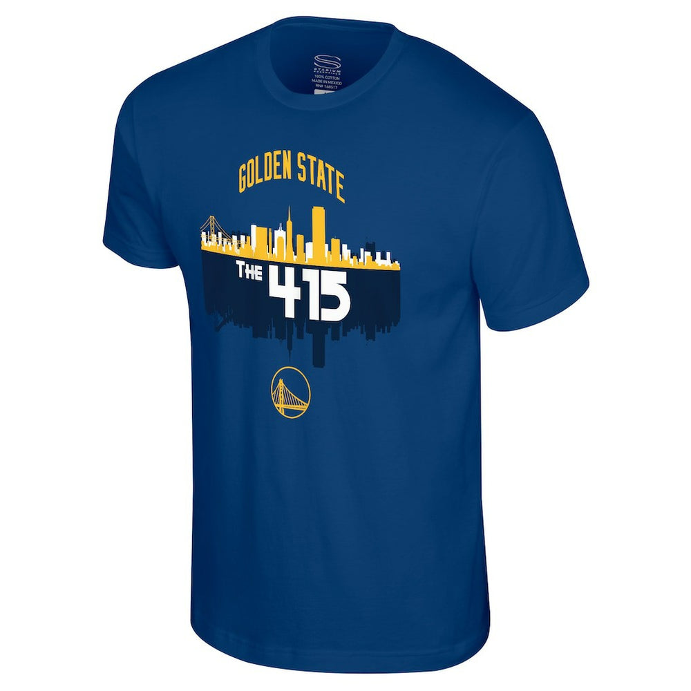 Golden State Warriors Stadium Essentials Cities T-Shirt sale - Royal cheap