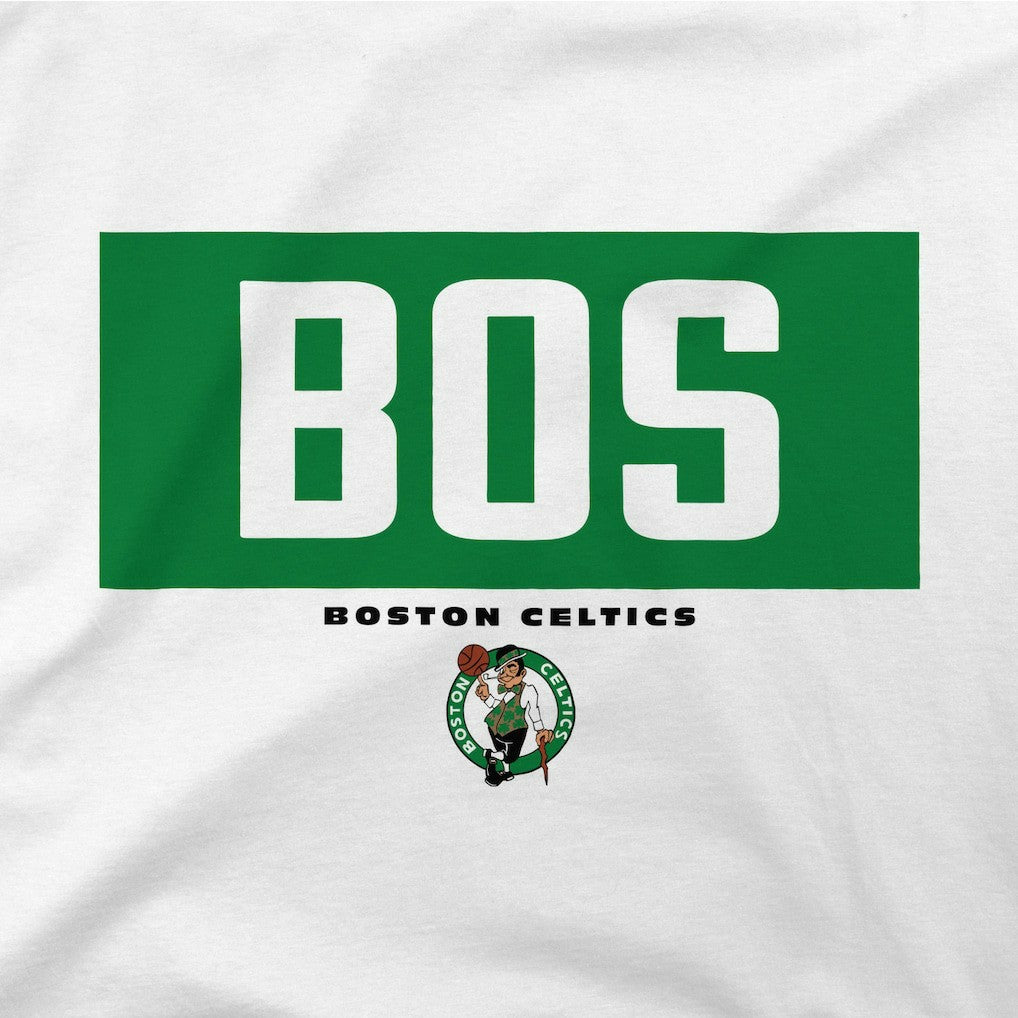 Boston Celtics Stadium Essentials Crossbar T-Shirt - White online