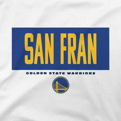 Golden State Warriors Stadium Essentials Crossbar T-Shirt sale - White for sale