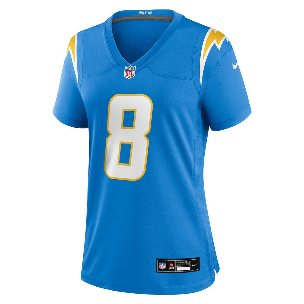 Omarion Hampton Los Angeles Chargers Women's Team Game Jersey - Powder Blue | Nike online